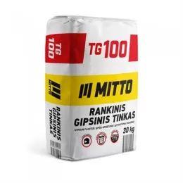TG100 RANKINIS GIPSINIS TINKAS, 30 kg, MITTO