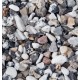 Juoda-balta marga, Bender akmens skalda, 8-16 mm 15 kg, Benders