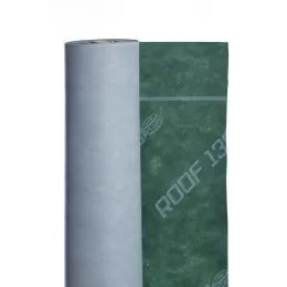 Plėvelė difuzinė ROOF 130, 1,5m x 25m (37,5m2), (žalia/balta) 130 g/m2