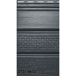 Perforuotas profilis pakalimui SOFFIT Tamsiai pilkas, 3.39 m x 0.305 m, Boryszew