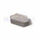 Pilkas Bender Megastone 100 rund 360x200x100 mm betono blokas, Benders