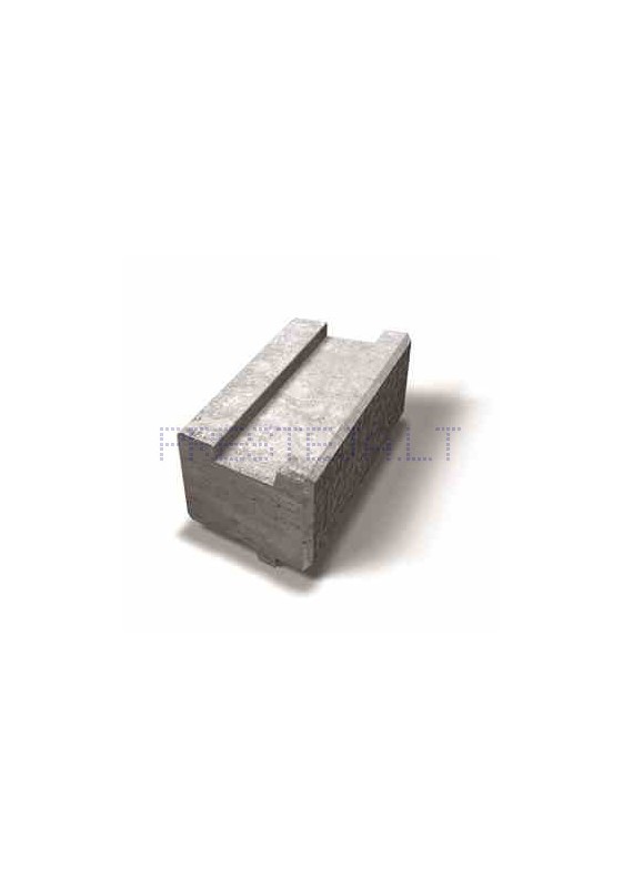 Pilkas Bender Megawall Projekt 400x200x150 mm betono blokas, Benders