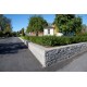 Pilkas Bender Megawall top 400x200x150 mm betono blokas, Benders