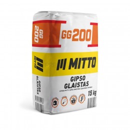 GG200 GIPSO GLAISTAS, 15 kg, MITTO