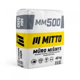 MM500 MŪRO MIŠINYS, 40 kg, MITTO