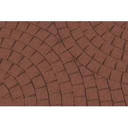 Mozaikinės klinkerio trinkelės BRUNIS, 60x60x52 mm, Lode