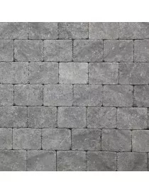 Pilka marga GRAMIX Bender Labyrint/Troja antik mažoji 105x140x50 mm betono trinkelė, Benders