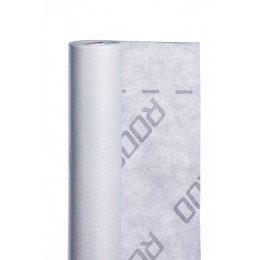 Plėvelė difuzinė ROOF 100, 1,5m x 50m (75m2) (pilka/balta) 100g/m2
