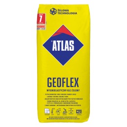 ATLAS GEOFLEX - ypač elastingi geliniai klijai 2–15 mm, 25 kg