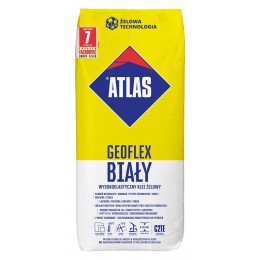 ATLAS GEOFLEX BALTI - ypač elastingi geliniai klijai 2–15 mm, 25 kg