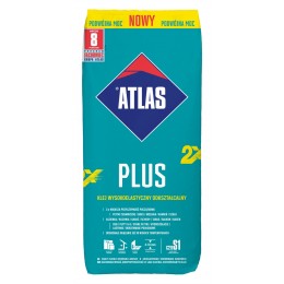 ATLAS PLUS NAUJAS (NOWY), C2TES1, plytelių klijai, 25 kg