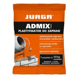 ADMIX POWDER 16 g plastifikatorius cementiniams mišiniams, tinkams, betonui, JURGA