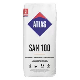 SAM 100, 25 kg, išsilyginantis grindų mišinys, (5-30 mm), Atlas
