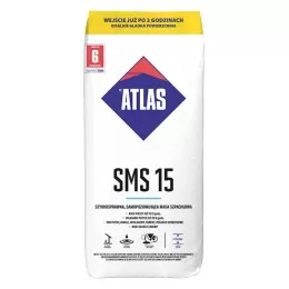 Atlas SMS 15, 25 kg, išsilyginantis grindų mišinys (1-15 mm), Atlas