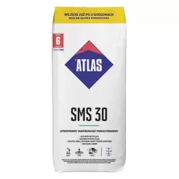 ATLAS SMS 30, 25 kg, išsilyginantis grindų mišinys (3-30 mm), Atlas