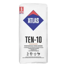 ATLAS TEN-10 - greitai kietėjantis cementinis skiedinys (5-30 mm), 25 kg, Atlas