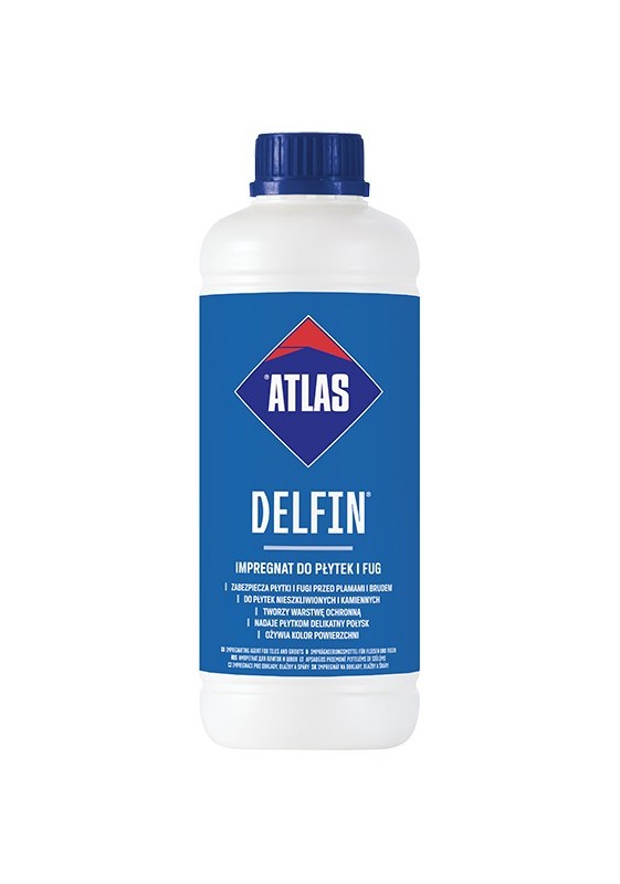 Delfin, 1 L, apsauginė priemonė plytelėms ir glaistui, ATLAS