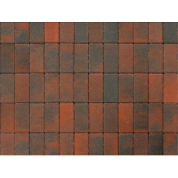 Daugiaspalvė Antika 8 klasikinė grindinio trinkelė, 160x160x80 mm, Betono mozaika
